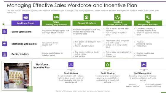 Marketing Playbook To Maximize ROI Managing Effective Sales Workforce And Incentive Plan Ideas PDF