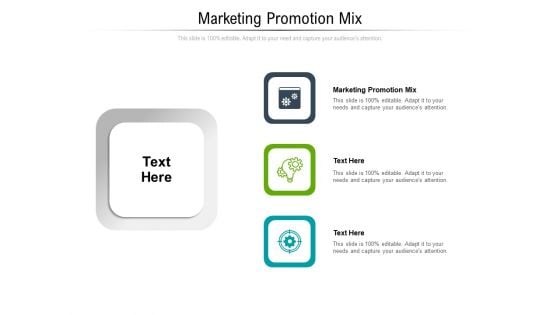 Marketing Promotion Mix Ppt PowerPoint Presentation Portfolio Vector Cpb Pdf