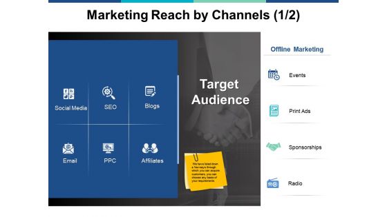 Marketing Reach By Channels Marketing Ppt PowerPoint Presentation Icon Summary