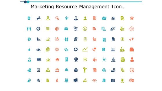 Marketing Resource Management Icons Ppt PowerPoint Presentation Visual Aids Summary