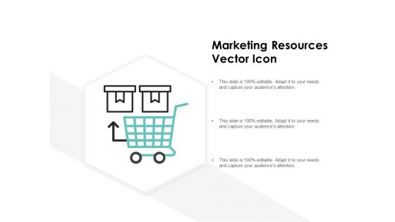 Marketing Resources Vector Icon Ppt PowerPoint Presentation Pictures Inspiration