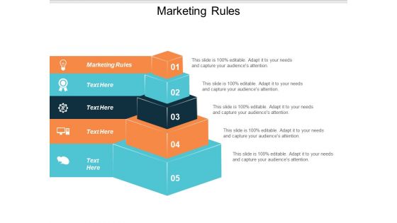 Marketing Rules Ppt PowerPoint Presentation Model Outfit Cpb