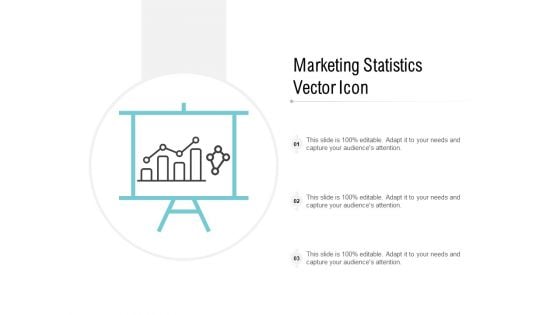 Marketing Statistics Vector Icon Ppt PowerPoint Presentation File Skills