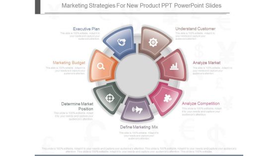 Marketing Strategies For New Product Ppt Powerpoint Slides