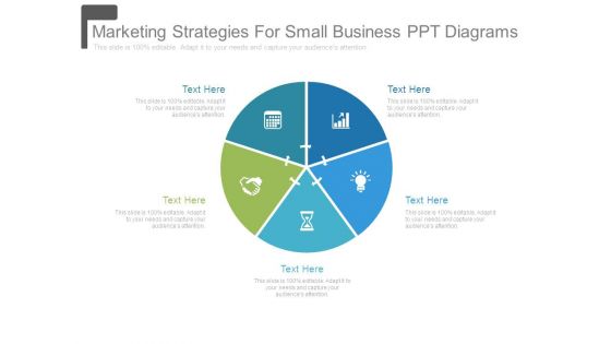 Marketing Strategies For Small Business Ppt Diagrams