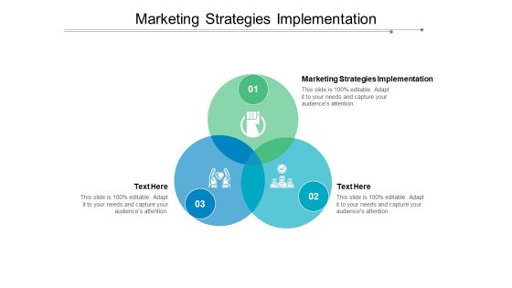 Marketing Strategies Implementation Ppt PowerPoint Presentation Show Examples Cpb