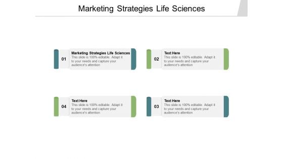 Marketing Strategies Life Sciences Ppt PowerPoint Presentation Inspiration Mockup Cpb Pdf