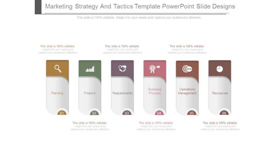 Marketing Strategy And Tactics Template Powerpoint Slide Designs