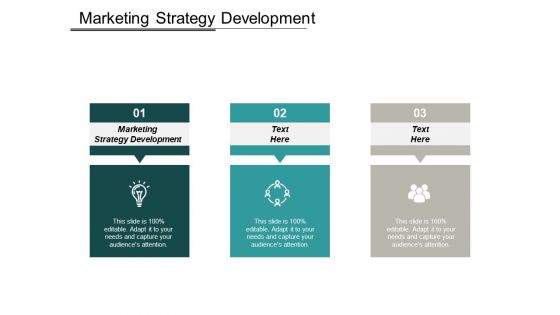 Marketing Strategy Development Ppt PowerPoint Presentation Model Outline Cpb
