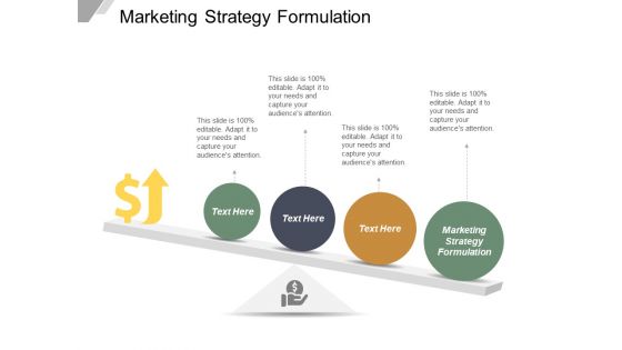 Marketing Strategy Formulation Ppt PowerPoint Presentation Infographic Template Example Topics Cpb