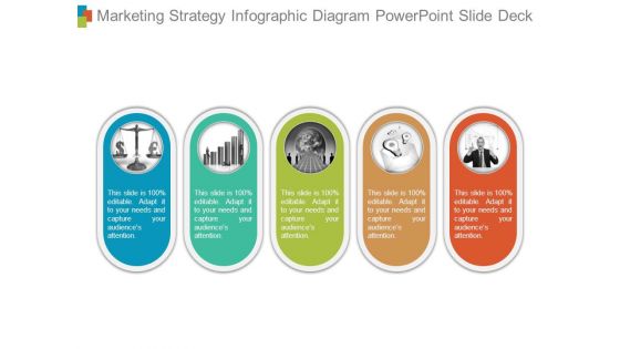 Marketing Strategy Infographic Diagram Powerpoint Slide Deck