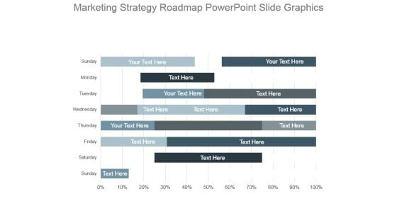 Marketing Strategy Roadmap Powerpoint Slide Graphics