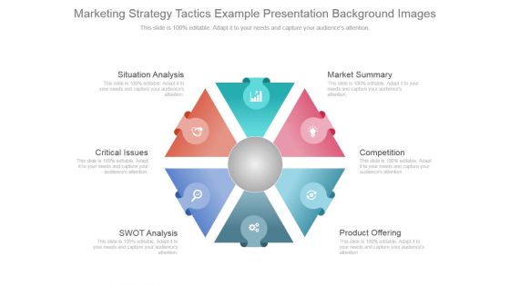 Marketing Strategy Tactics Example Presentation Background Images