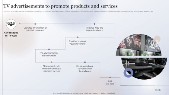 Marketing Strategy To Enhance Tv Advertisements To Promote Products And Services Themes PDF Marketing Strategy To Enhance Tv Advertisements To Promote Products And Services Themes PDF