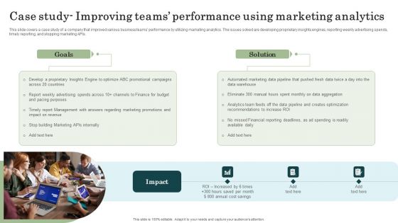 Marketing Success Metrics Case Study Improving Teams Performance Using Rules PDF