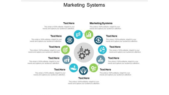 Marketing Systems Ppt PowerPoint Presentation Visual Aids Cpb