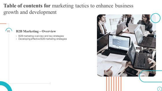 Marketing Tactics To Enhance Business Growth And Development Ppt PowerPoint Presentation Complete Deck With Slides