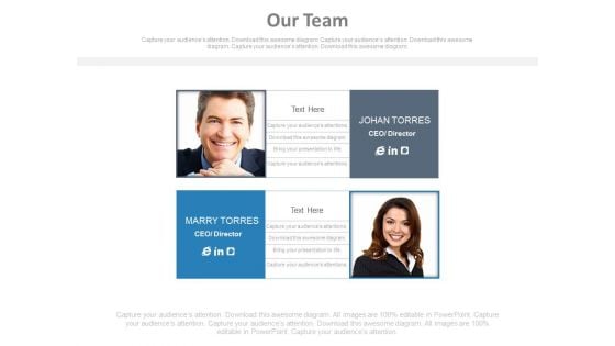 Marketing Team Member Profile Information Powerpoint Slides Marketing Team Member Profile Information Powerpoint Slides