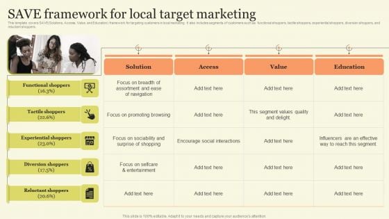 Marketing Techniques For Increasing Target Audience Save Framework For Local Target Marketing Clipart PDF Marketing Techniques For Increasing Target Audience Save Framework For Local Target Marketing Clipart PDF