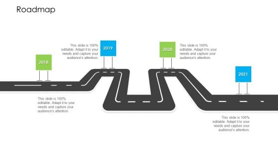 Marketing Techniques Online Offline Commercial Activities Roadmap Icons PDF