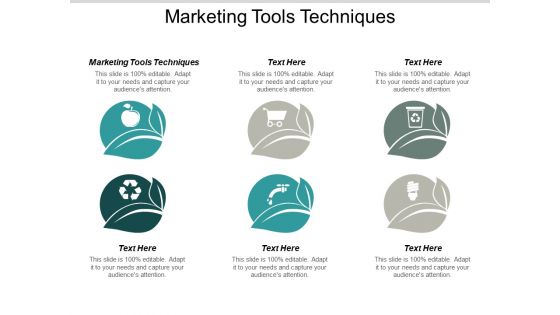 Marketing Tools And Techniques Ppt PowerPoint Presentation Infographic Template Layout