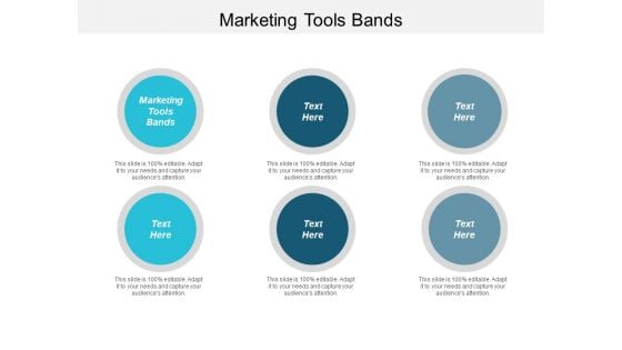 Marketing Tools Bands Ppt PowerPoint Presentation Visual Aids Diagrams Cpb