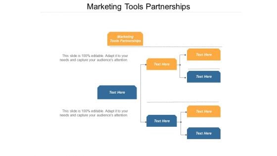 Marketing Tools Partnerships Ppt PowerPoint Presentation Pictures Brochure