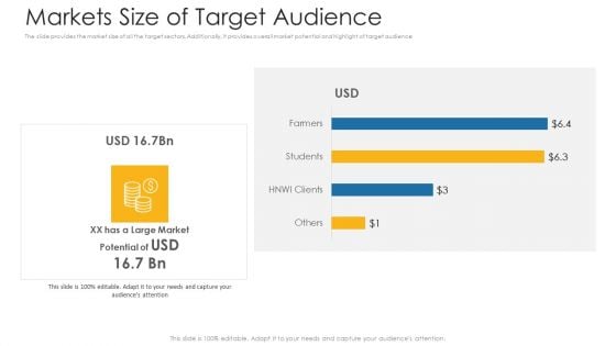 Markets Size Of Target Audience Ppt Summary Rules PDF