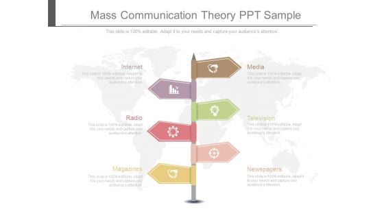 Mass Communication Theory Ppt Sample