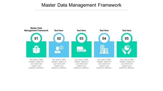 Master Data Management Framework Ppt PowerPoint Presentation Graphics Cpb Pdf