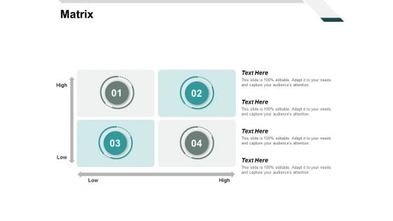 Matrix Marketing Ppt PowerPoint Presentation Portfolio Format