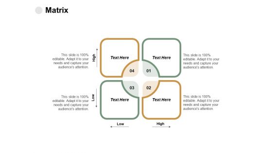 Matrix Marketing Strategy Ppt PowerPoint Presentation Ideas Outfit