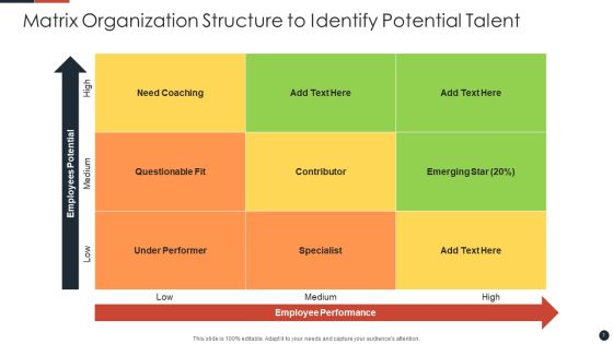 Matrix Organization Structure Ppt PowerPoint Presentation Complete Deck With Slides Slide07