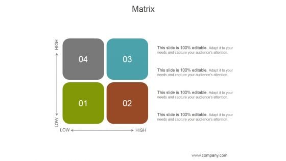 Matrix Ppt PowerPoint Presentation Clipart