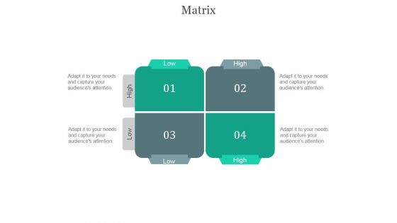 Matrix Ppt PowerPoint Presentation Design Ideas