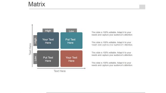 Matrix Ppt PowerPoint Presentation Examples