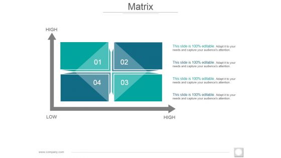 Matrix Ppt PowerPoint Presentation File Display