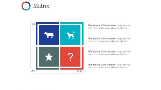 Matrix Ppt PowerPoint Presentation Infographic Template Example Topics