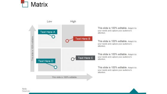 Matrix Ppt PowerPoint Presentation Infographic Template Microsoft