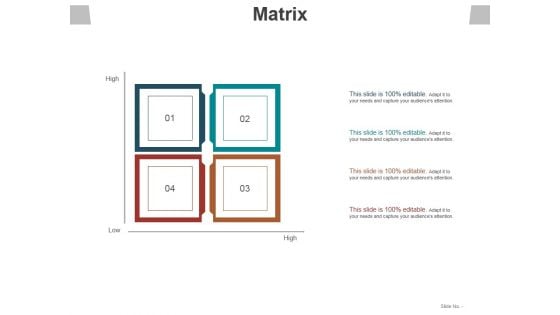 Matrix Ppt PowerPoint Presentation Infographic Template Slideshow