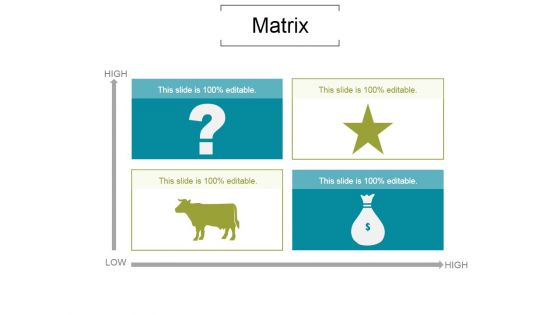 Matrix Ppt PowerPoint Presentation Microsoft