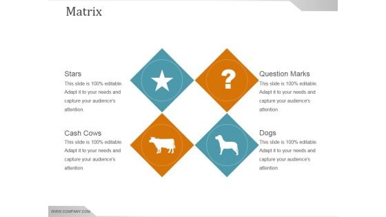 Matrix Ppt PowerPoint Presentation Model Example