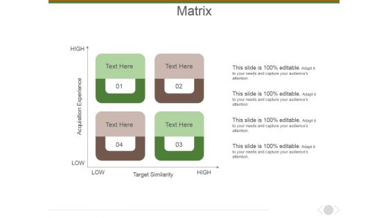 Matrix Ppt PowerPoint Presentation Model Visuals