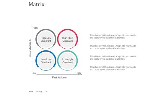 Matrix Ppt Powerpoint Presentation Outline Designs