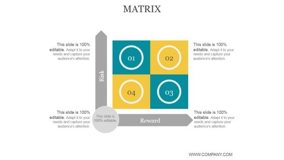 Matrix Ppt PowerPoint Presentation Show