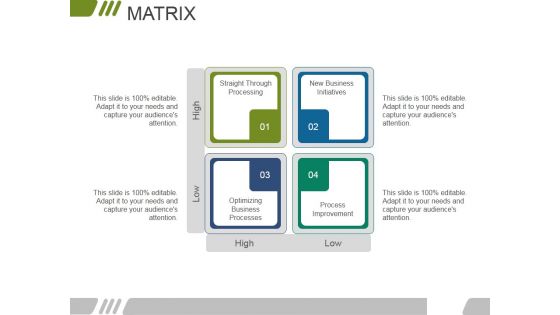 Matrix Ppt PowerPoint Presentation Slides Professional
