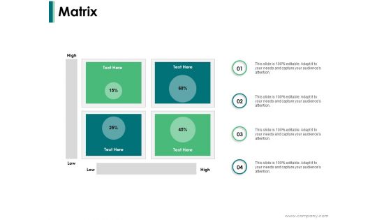 Matrix Ppt PowerPoint Presentation Summary Graphics Tutorials