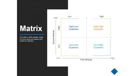 Matrix Ppt PowerPoint Presentation Summary Ideas