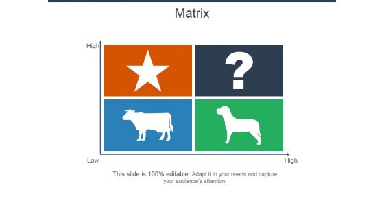 Matrix Ppt Powerpoint Presentation Summary Model