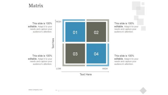 Matrix Ppt PowerPoint Presentation Visuals